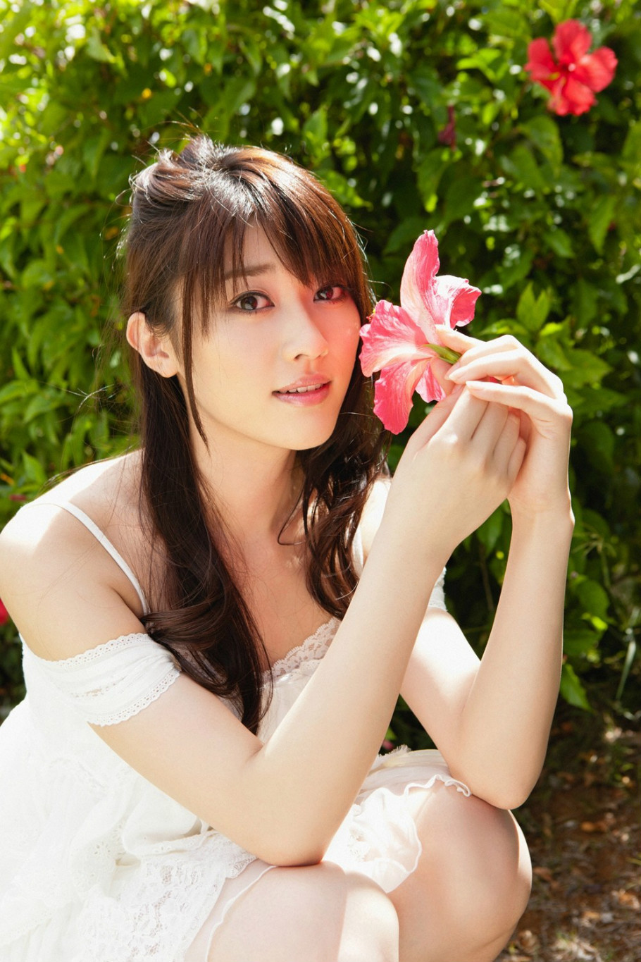清纯浪漫美女户外写真集