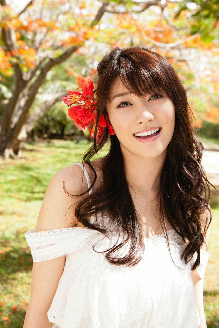 清纯浪漫美女户外写真集