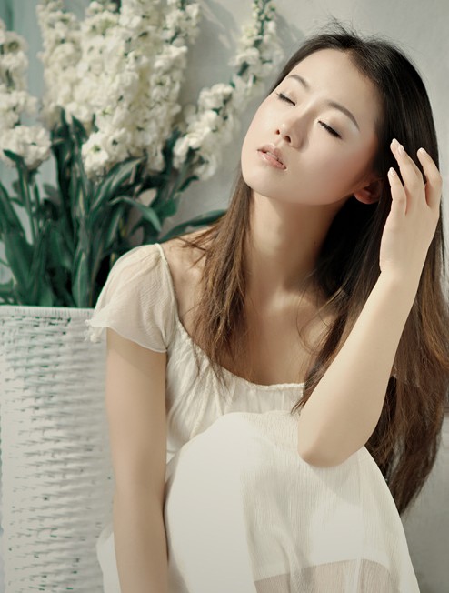 清新可爱的小女生