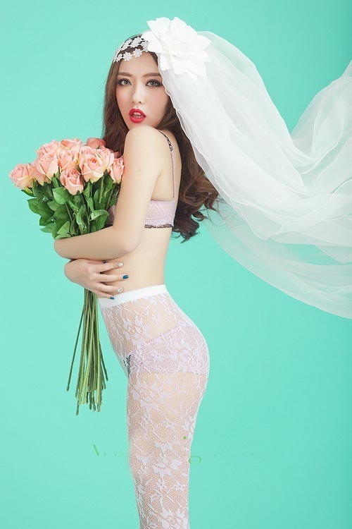 另类婚纱风情写真